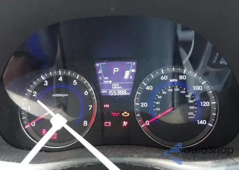 2013 Hyundai Accent Gls из США, поврежденный, VIN KMHCT4AE9DU500111